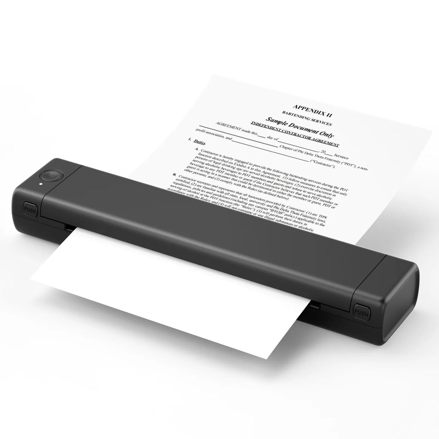 A4 Thermal Printer M08F Wireless Tattoo Transfer Bluetooth USB Mobile Printer Machine Text PDF Document Design Tattoo Printing