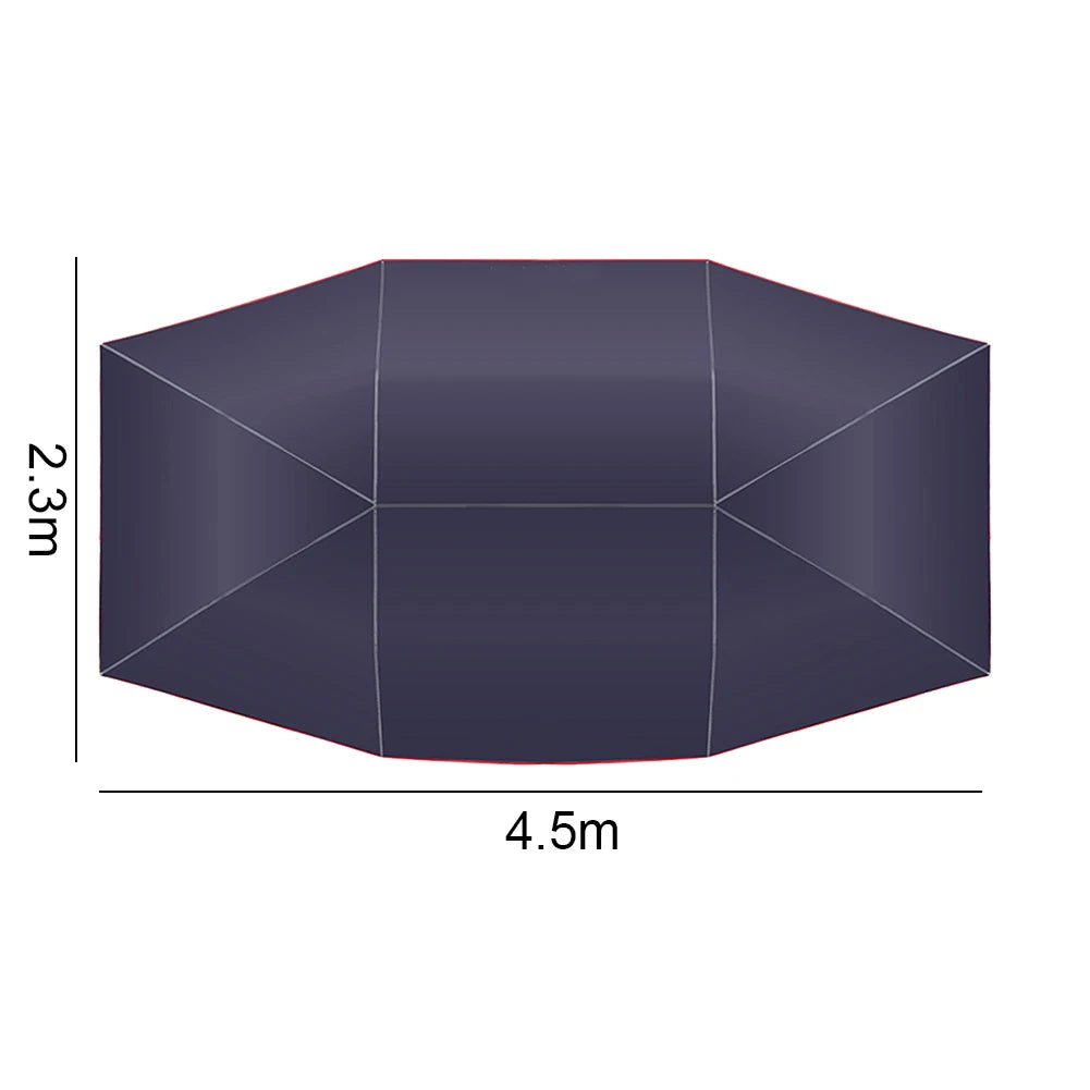 Summer Car Cover Sun Shade Cover Car Protection Umbrella Waterproof Anti-UV Foldable Carport Tent UV Resistant Protect Tools