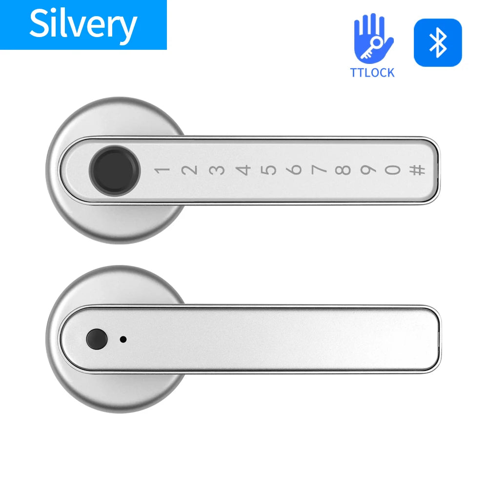 TTLock APP Smart Fingerprint Lock password code Door Lock Bluetooth Biometric fingerprint lock Electronic Handle Lock