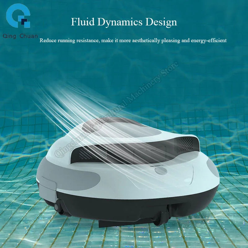 Pool cleaning machine long endurance high-power cordless fully automatic intelligent swimming pool robot