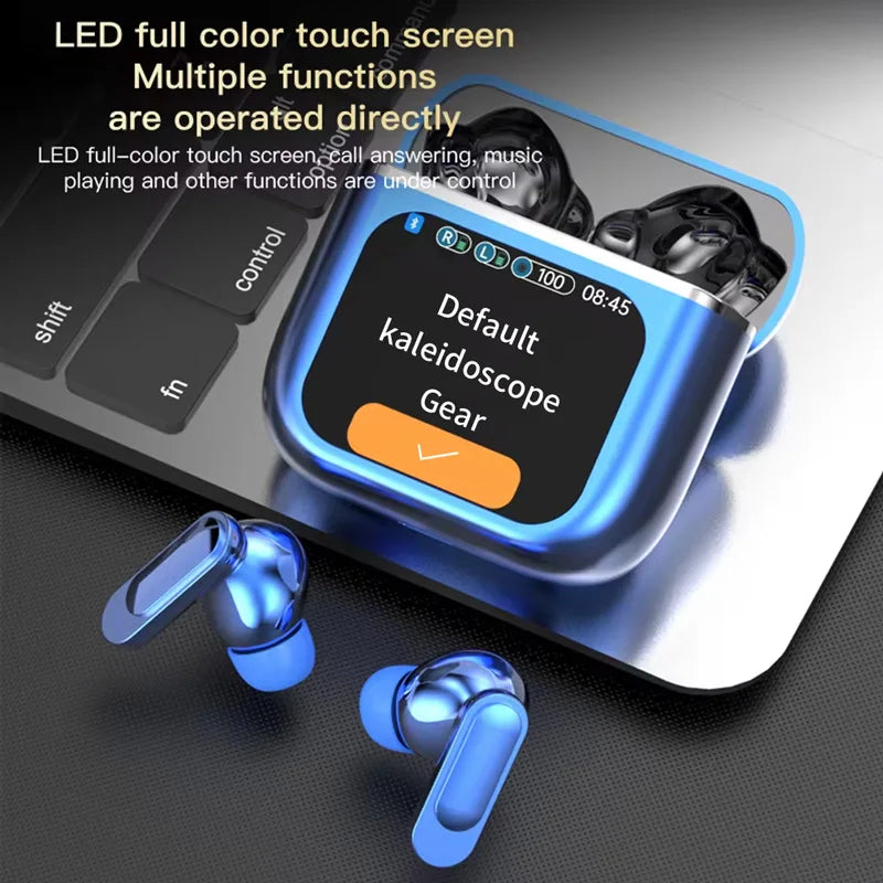 SE60 Wireless Earphones Bluetooth 5.4 LED Display Gaming Headset Sport Headphones HIFI Sound Low Latency Earbuds