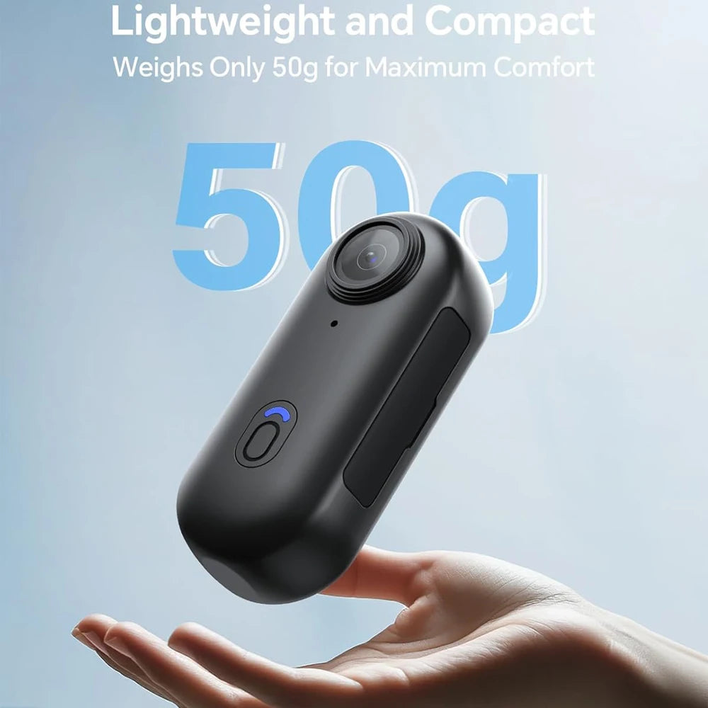 APP Control Portable Vlog Camera Underwater 30M Small Thumb Action Camera 4K WiFi Pocket Wearable Body Camera