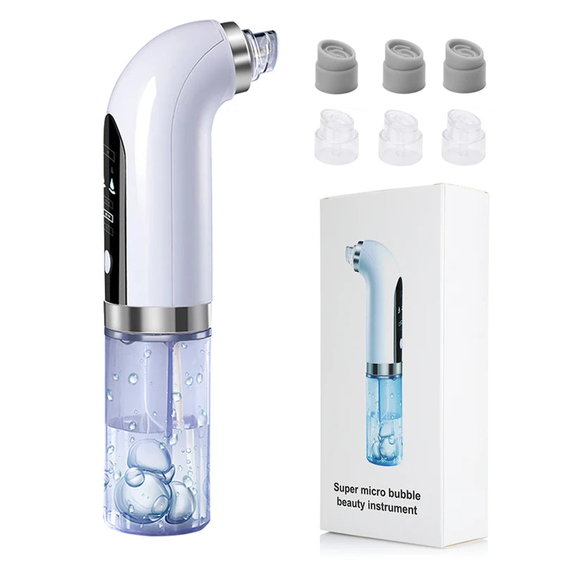 2023 Blackhead Remover Pore Vacuum Cleaner Electric Micro Small Bubble Facial Cleasing Machine USB Rechargeable Beauty Device