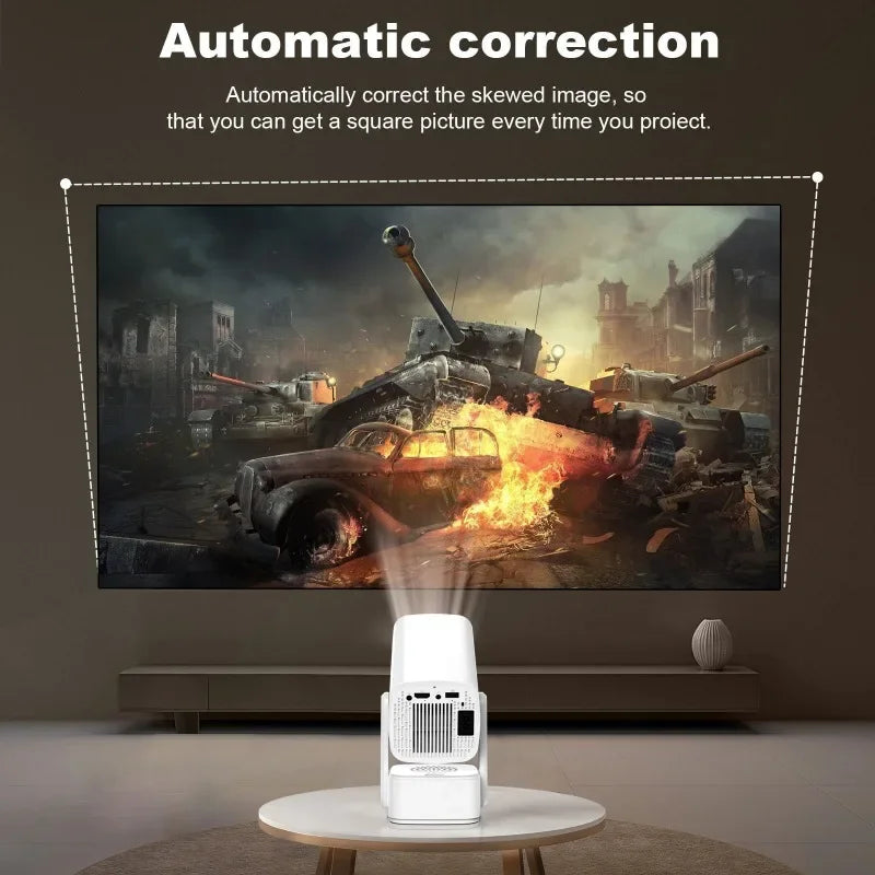 P30 PRO Smart Mini Projector Android 11 WiFi6 Support 4K 1080P BT5.0 Projector 1280*720P Home Cinema Portable Projector