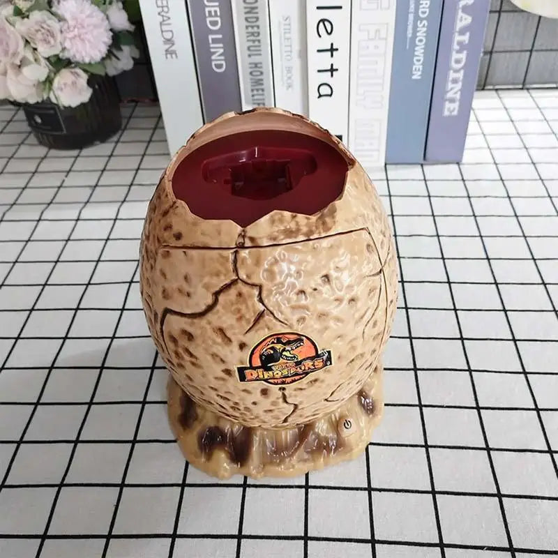 Cartoon Dinosaur Money Bank 3 In 1 Code Lock Fingerprint Password Electronic Money Saving Box Auto Scroll Pape Music Box gift