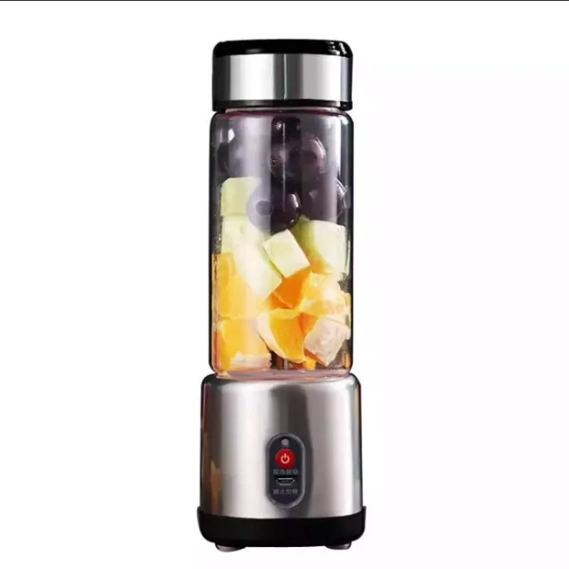Multifunction Juicers Portable Electric Blender USB Rechargeable Electric Mixer Fruit Orange Milkshake Juice Maker Machine 450M