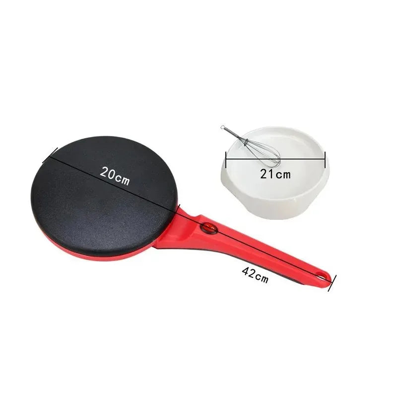 110V 220V Household Non-stick Pancake Machine Electric Crepe Baking Pan Instant Heating Spring roll Pastry Frying Grilling Plate
