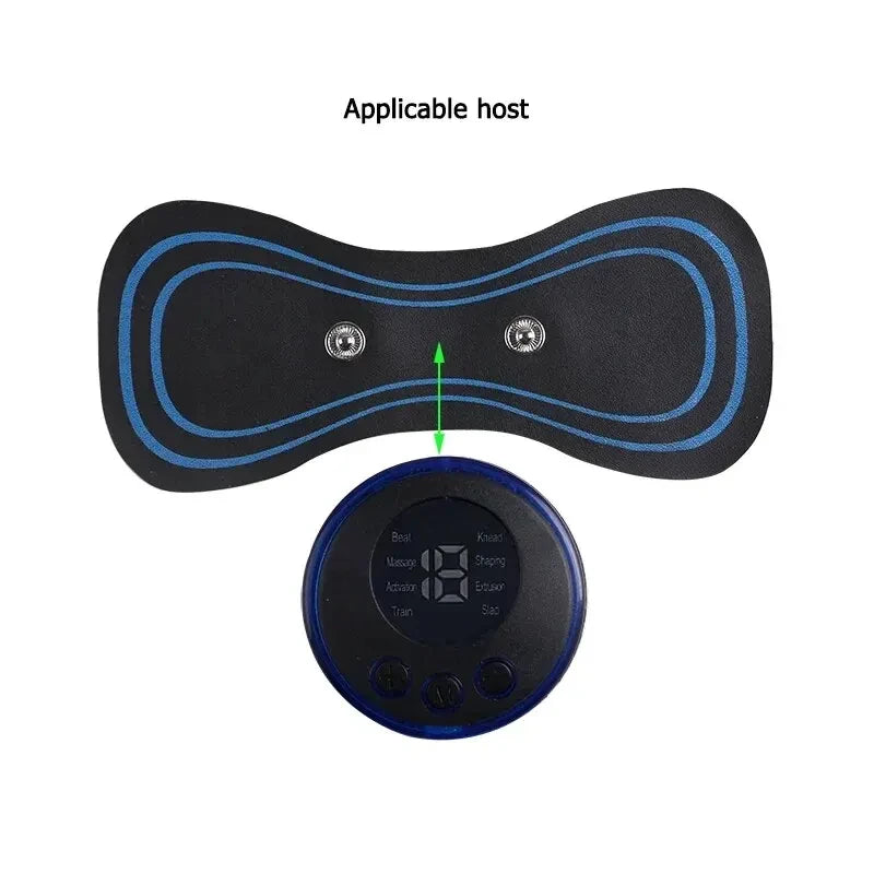 10PCS Replacement Patches Accessorie Intelligent Cervical Massage EMS Mini Body Neck Massager Patch Muscle Hip Exerciser