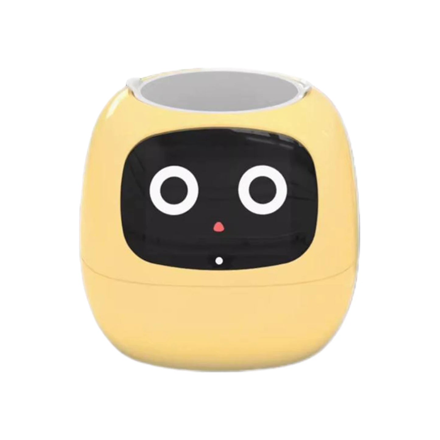 ABS Cute Pet Companion In Smart Plant Robot Guidance Pot Rich Performance In Home Furnishings Fun white
