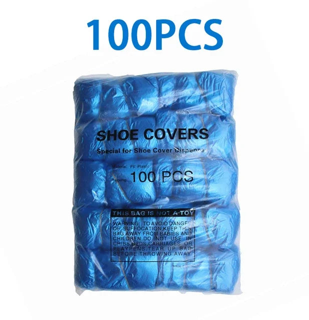 Automatic Shoe Cover Machine Waterproof Disposable Shoes Cover Overshoes Dispenser Portable Hand-Free Machine for Home, Office