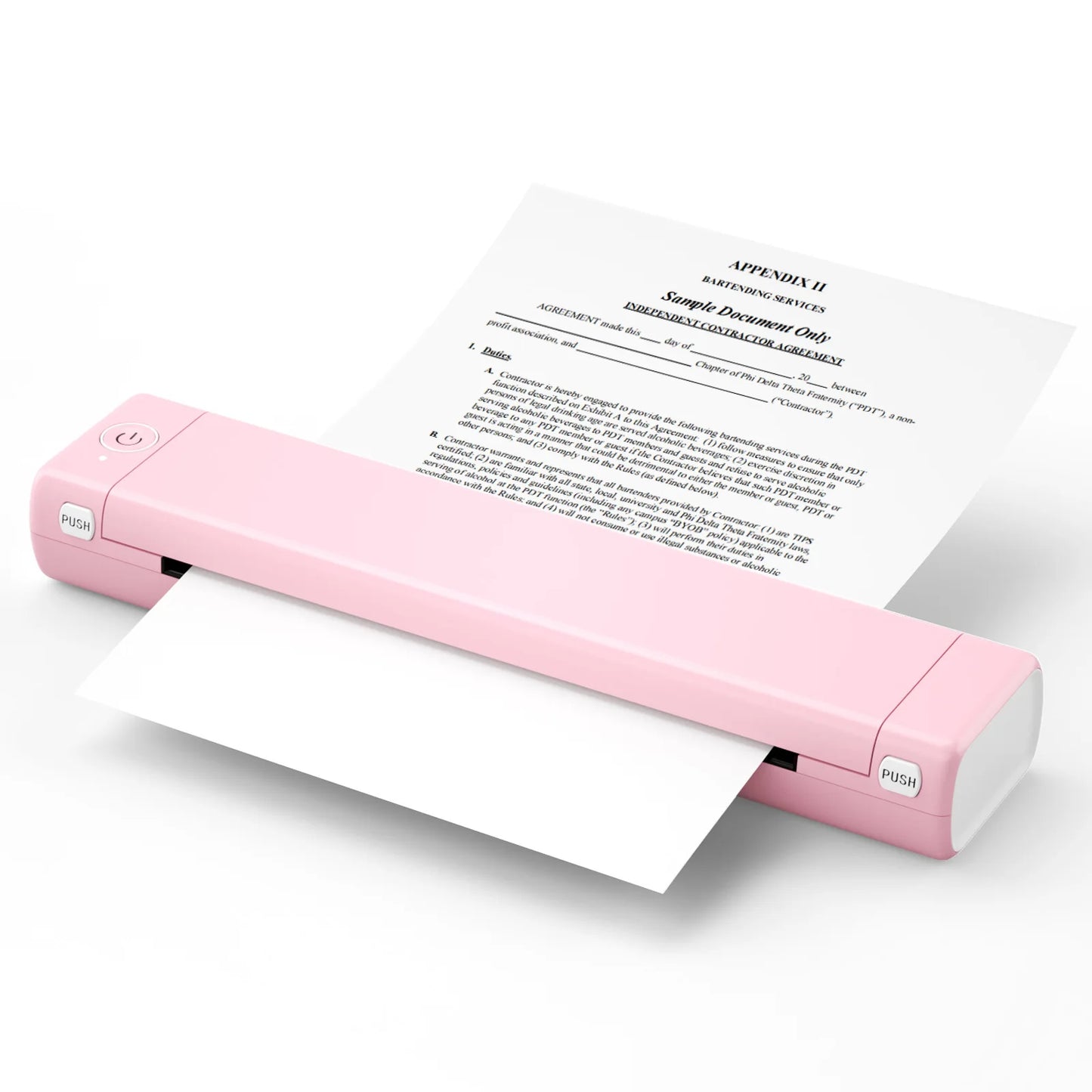 A4 Thermal Printer M08F Wireless Tattoo Transfer Bluetooth USB Mobile Printer Machine Text PDF Document Design Tattoo Printing