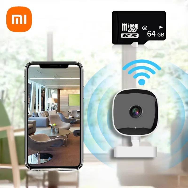 Xiaomi 4K Mini Security Camera Night Vision Full Color WiFi Monitor IP65 Waterproof Motion Detect Surveillance With 2 Way Audio