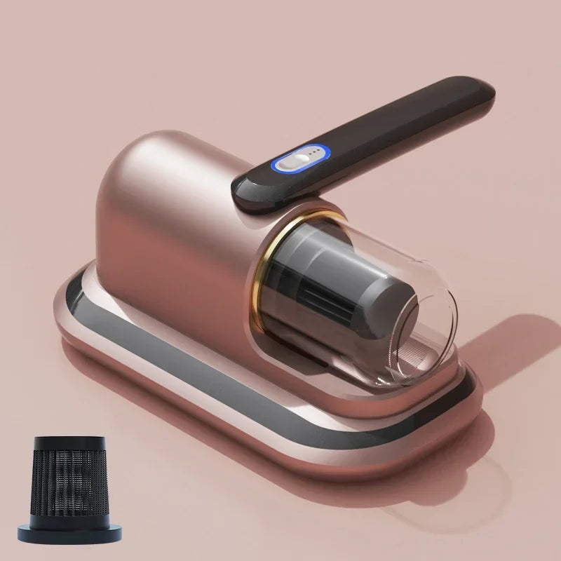 10KPa New Mattress Vacuum Mite Remover Cordless Handheld Cleaner Powerful Suction for Cleaning Bed Pillows Clothes Sofa