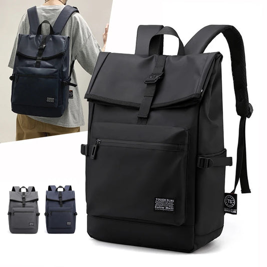 Men Backpack Knapsack Student School Bag Waterproof Nylon Computer Travel Rucksack Laptop Daypack Bag