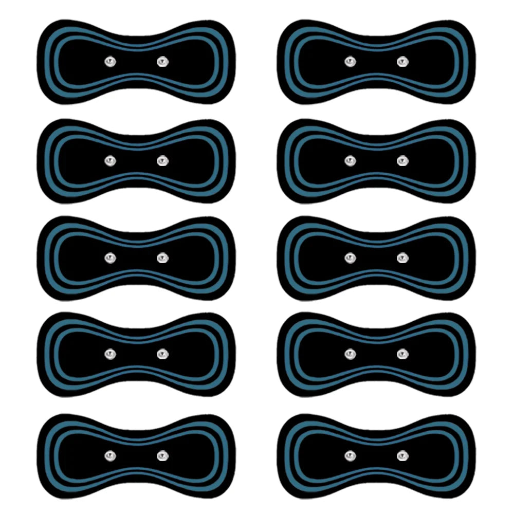 10PCS Replacement Patches Accessorie Intelligent Cervical Massage EMS Mini Body Neck Massager Patch Muscle Hip Exerciser