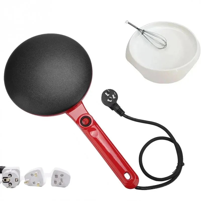 110V 220V Household Non-stick Pancake Machine Electric Crepe Baking Pan Instant Heating Spring roll Pastry Frying Grilling Plate