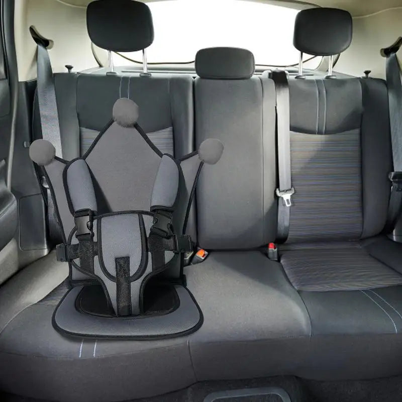 Portable Child Safety Seat Mat For Kids Breathable Chairs Mats Baby Car Seat Cushion Adjustable Stroller Seat Pad 70x25cm
