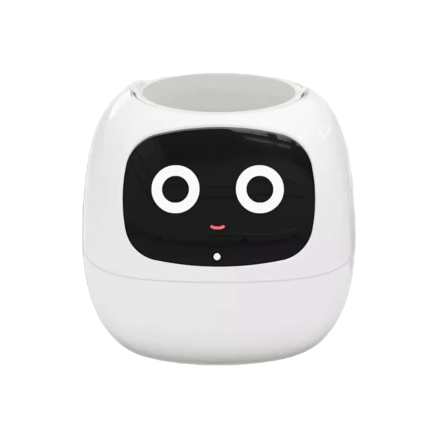 ABS Cute Pet Companion In Smart Plant Robot Guidance Pot Rich Performance In Home Furnishings Fun white