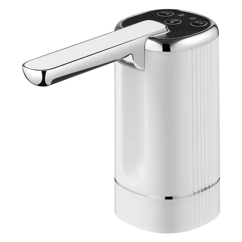 Water Dispenser Bottle Pump, Electric Water Pump for Universal 2-5 Gallon Bottle, Portable USB Charging Drinking Water Dispenser