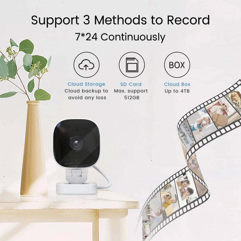 Xiaomi 4K Mini Security Camera Night Vision Full Color WiFi Monitor IP65 Waterproof Motion Detect Surveillance With 2 Way Audio